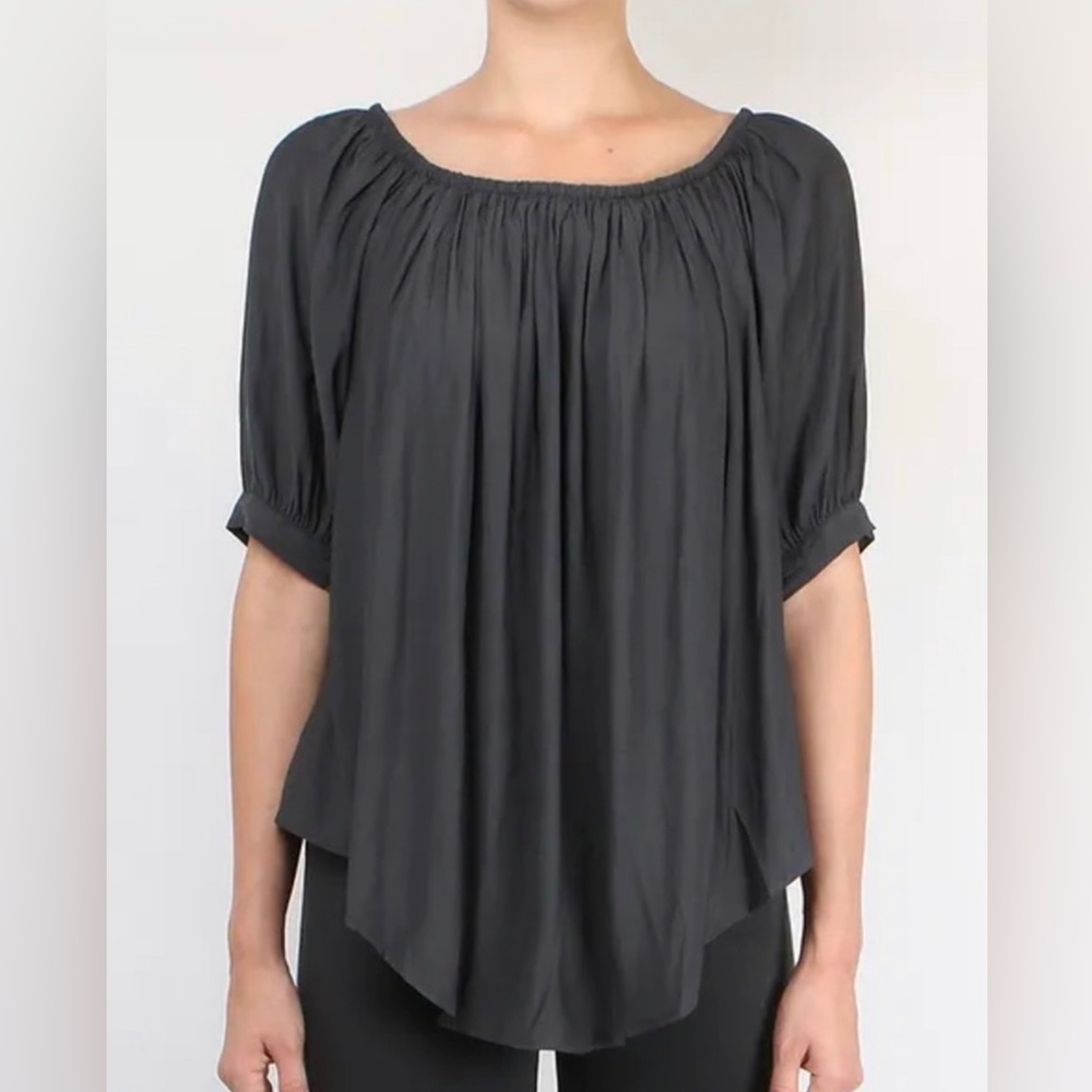 Smythe satin blouse